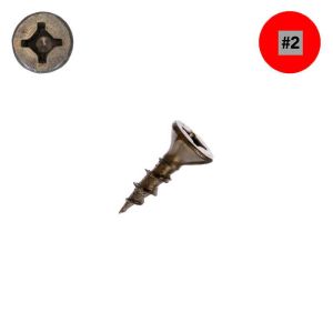 8 x 5/8 in. ProMaster-Plus Flat Head Screw Combo Qty:15000