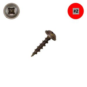 8 x 3/4 in. ProMaster-Plus Washer Head Wood Screw Dry-Lube Qty:100