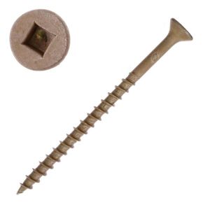 8 x 2-1/2 in. Flat Head NoCoRode, Square - Qty:2500 - Small Image