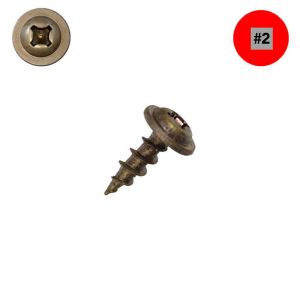 10 x 5/8 in. ProMaster Washer Head Wood Screw Dry-Lube Qty:100