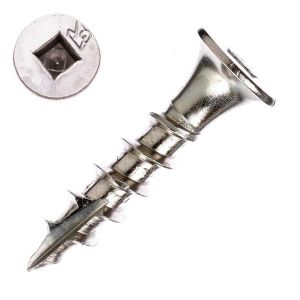 #10 x 1 1/4 Bugle Head Screw, 305 Stainless, Sq 