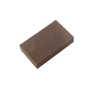 HYDE 3 x 5 x 1 in. Wet or Dry Foam Sanding Block, Aluminum Oxide, Fine/Medium Grit