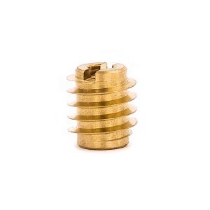 1/4-20 Brass Threaded Inserts - QTY:25 - 9EC26