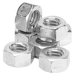 1/4-20 Hex Nut, Galvanized - Qty:500