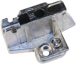 Mepla alfit cs-7250/04   European Half Overlay Mounting Plate - Nexis 04/4.2/37 2pc wing plate 