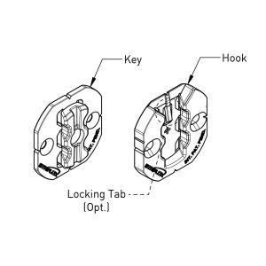 Invisible Fixing Solution Clip 50 - Qty:12 Pair
