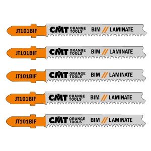 CMT 3-1/4 in. x 15 TPI Jig Saw Blade for Laminates, HPL, and Multiplex Panels from 1/16 to 5/8 in. Thick - 5-pack