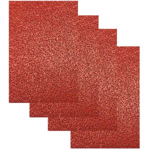 60 Ga. Aluminum Oxide, Sanding Sheets - Qty:4 Sheets