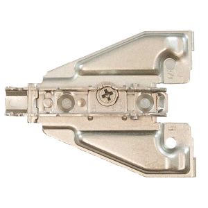 Grass Tiomos FF Hinge Plate w/Adjust, 2-Pt. Attach - 1.5 mm Plate Height