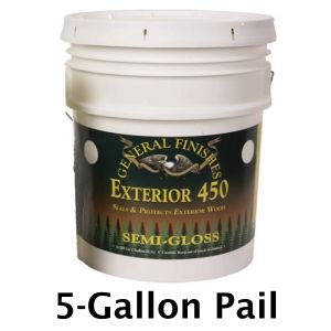 General Finishes Exterior 450 Top Coat - 5 Gallon