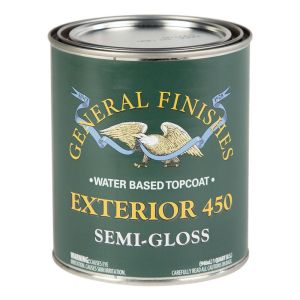 GF Exterior 450 Top Coat - Semi-Gloss Finish - Quart