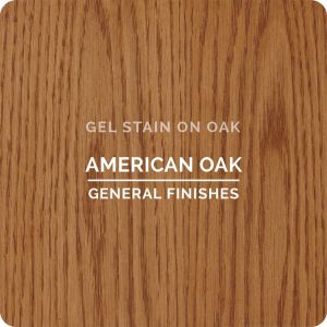 GF Gel Stain - American Oak - On Oak
