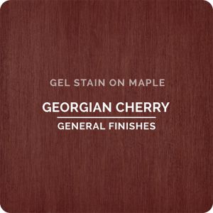 GF Gel Stain - Georgain Cherry - On Maple