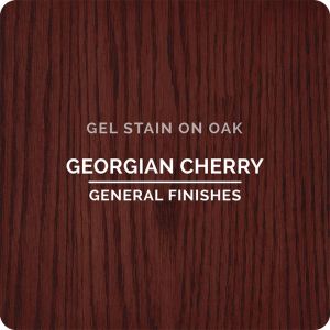 GF Gel Stain - Georgain Cherry - On Oak