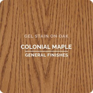 GF Gel Stain - Colonial Maple - On Oak