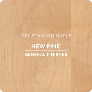GF Gel Stain - New Pine - On Maple