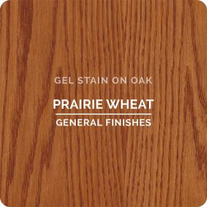 GF Gel Stain - Prairie Wheat - On Oak