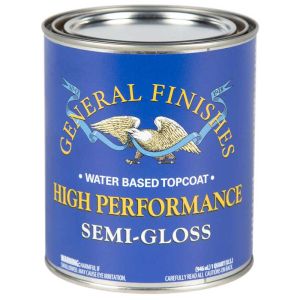 GF  High Performance Top Coat - Semi-gloss Finish - Quart
