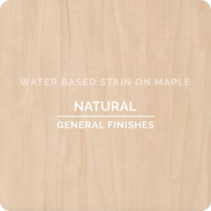 General Finishes Water Based Wood Stains - Pre-Stain Cond. Natural - on Maple