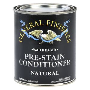General Finishes Water Based Wood Stains - Pre-Stain Cond. Natural - Quart