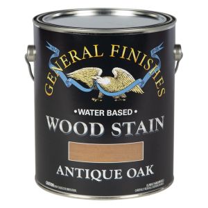 General Finishes Water Based Wood Stains - Antique Oak - Gallon