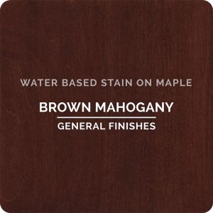 GF Water Based Wood Stains - Brown Mahogany - Pint 