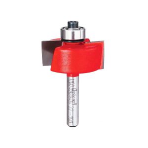 Freud 1-1/4 in. Diameter Rabbet Bit (3/8 in. Plunge Cut x 1/2 in. Carbide Height), 1/4 in. Shank