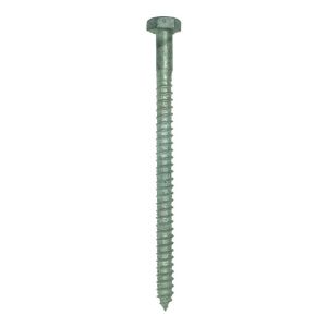 1/4 in. x 4 in. Hex Head Galvanized Lag, Hex