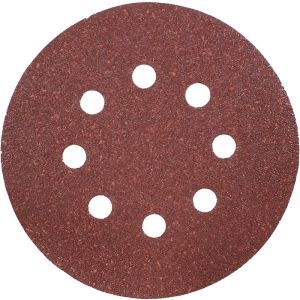 60g Aluminum Oxide, 5 in. 8 Hole H&L Sanding Disc - QTY:5