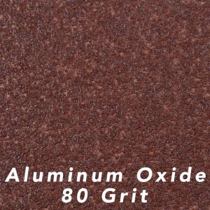 80-Grit Aluminum Oxide, 5 in. 8 Hole Hook & Loop Sanding Disc - QTY:5