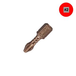 #2 x 1 in. Phillips-Drive Impact-Duty Bit