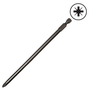 #2 x 6 in. Pozidriver Bit w Ball Detent