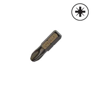 #3 x 1 in. Pozidriver Bit w Wire Detent