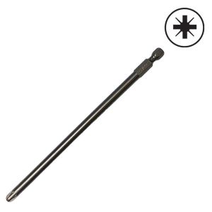 #3 x 6 in. Pozidriver Bit w Ball Detent