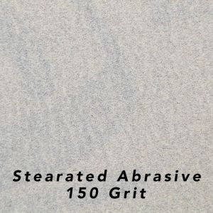 150 Grit Stearated, 5 in. Disc No Hole Pressure Sensitive Adhesive &ndash; 100 Disc Roll