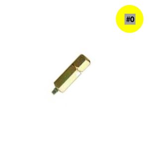 Yellow driver bit #0 x 1 in. Coded Square-Driver Bit - 