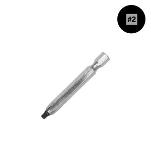 #2 x 2 in. NoCoRode Undersized Square-Driver Bit