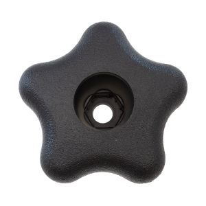 Snap-Lock Star Knob for 1/4 in. Hex-Head Bolts, 2-1/4 in. Knob Diameter