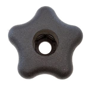 Snap Lock Star Knob for 3/8 in. Hex-Head Bolts, 2-1/4 in. Knob Diameter