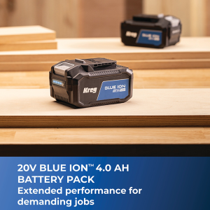 Kreg 20V Blue Ion Large 4.0 Ah Battery Pack 