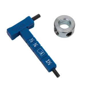 Kreg Easy-Set Stop Collar and Wrench for 3/8 in. Stepped Drill Bits