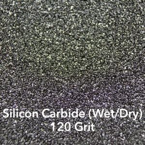 120 Ga. Silicon Carbide (Wet/Dry) Sanding Sheets - Qty:10