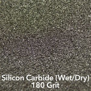 180g Silicon Carbide (Wet/Dry) Sanding Sheets - QTY:10