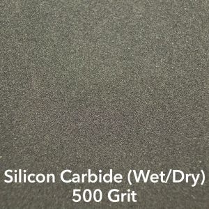 500g Silicon Carbide (Wet/Dry) Sanding Sheets - QTY:10