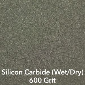 600g Silicon Carbide (Wet/Dry) Sanding Sheets - QTY:10