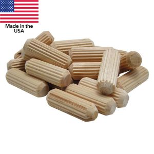 3/8 in. x 2 in. Multi Groove Dowel Pin - QTY:100