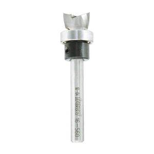 Freud Top Bearing Mortising-Dado Bit - 1/2 in. Dia. x 5/16 in. Cutter Height - 1/4 in. Shank