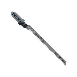 Bosch T101AO Curved Cutting Finish Jig Saw Blade for Wood 3-1/4 in. - 5-Pack