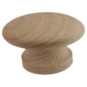 Round Raised Knob with Threaded Insert, 1-1/2 in. - Qty:25