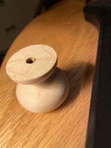Round Knob - cabinet and furniture pulls
